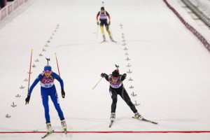Biathlon – Winter Olympics Day 2