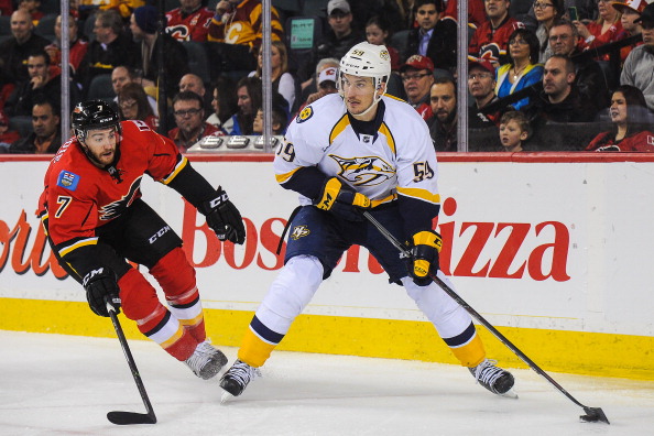 Nashville Predators v Calgary Flames
