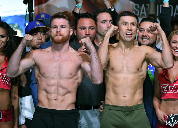 Gennady Golovkin v Canelo Alvarez – Weigh-in