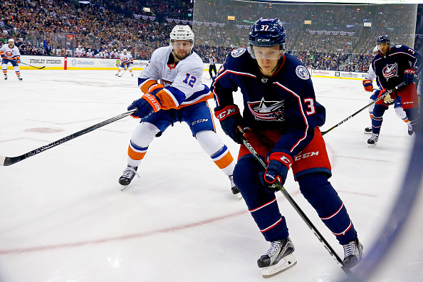 New York Islanders v Columbus Blue Jackets