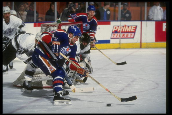 Oilers V Kings