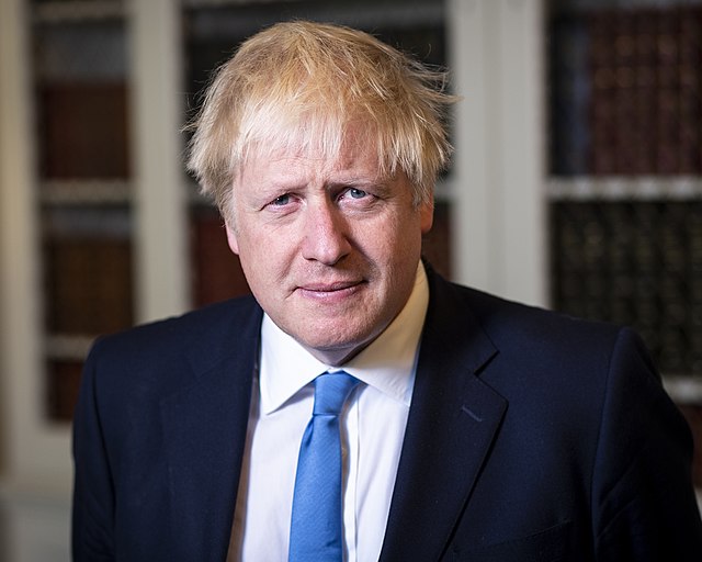 The Prime Minister Boris Johnson Portrait