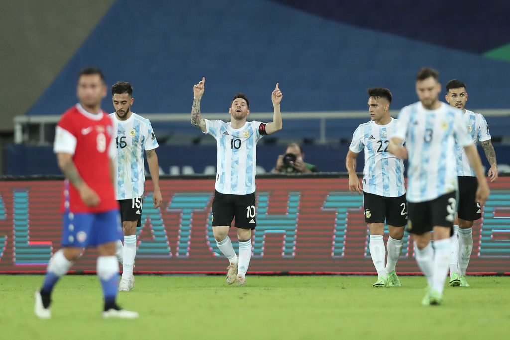 Argentina v Chile: Group A – Copa America Brazil 2021