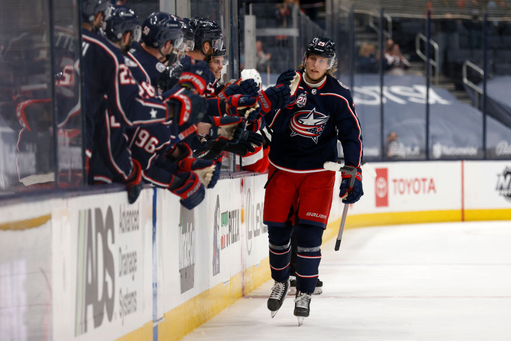 Detroit Red Wings v Columbus Blue Jackets