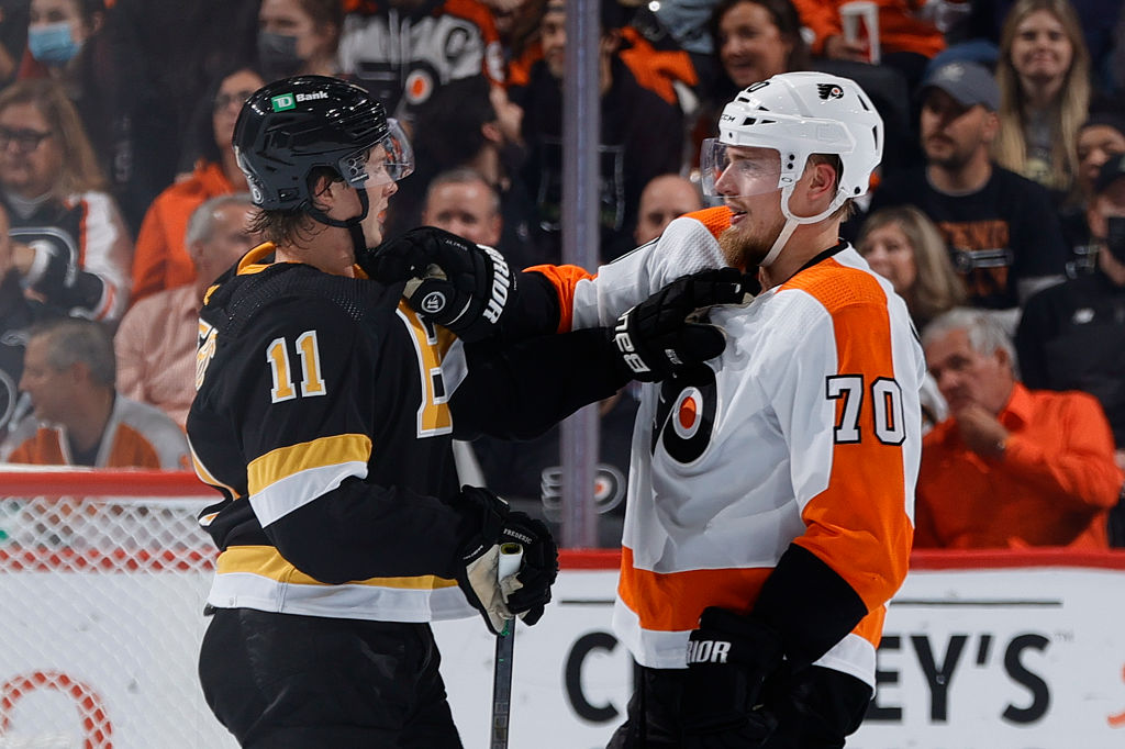 Boston Bruins v Philadelphia Flyers