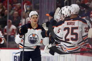 Edmonton Oilers v Detroit Red Wings