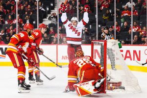 Carolina Hurricanes v Calgary Flames